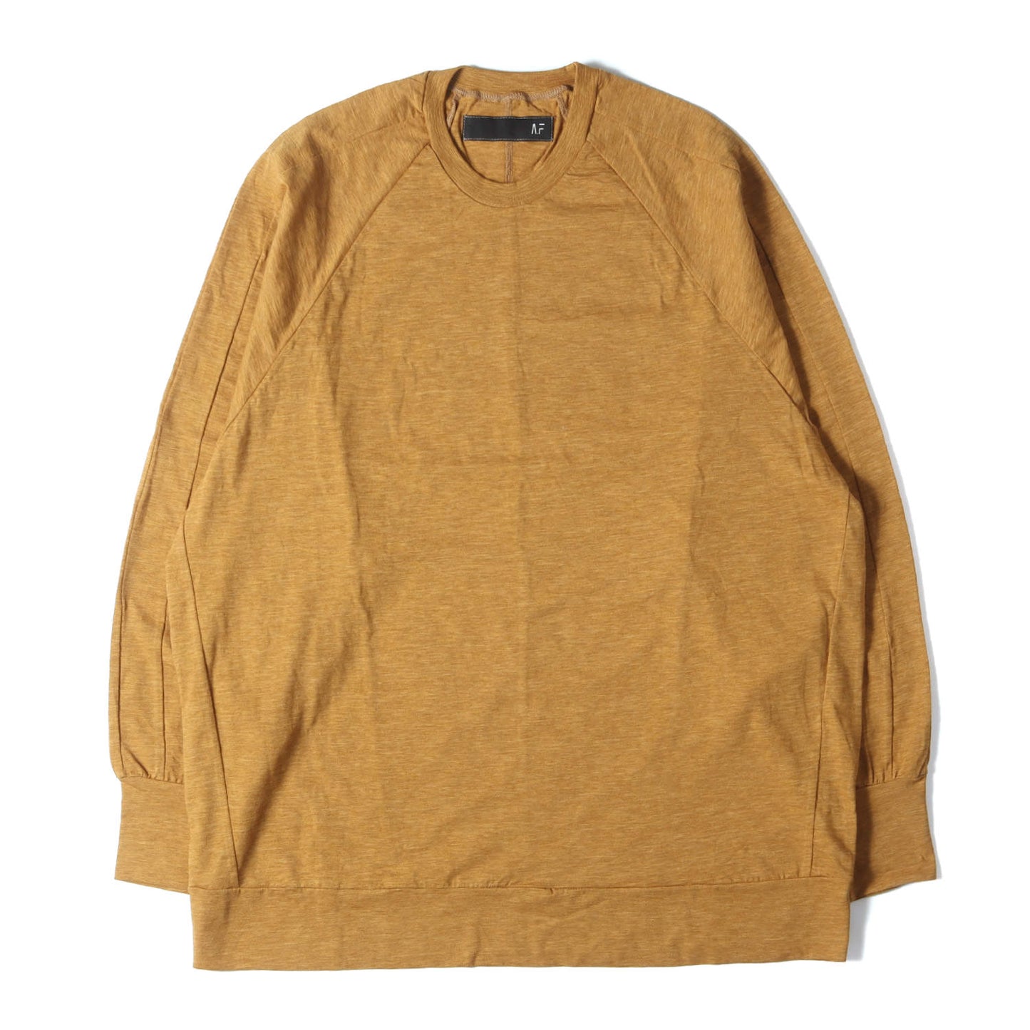 スラブ コットン ロングスリーブ Tシャツ