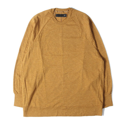 スラブ コットン ロングスリーブ Tシャツ