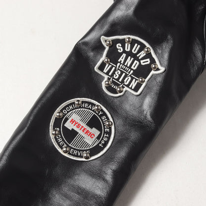 × Lewis Leathers バックスカル サイクロン ダブル レザー ライダース ジャケット (CYCLON 02201LB02)