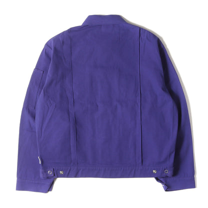 ヘビーツイル スナップボタン ワイド ワークジャケット(Ourle Twill Overshirt B90722)