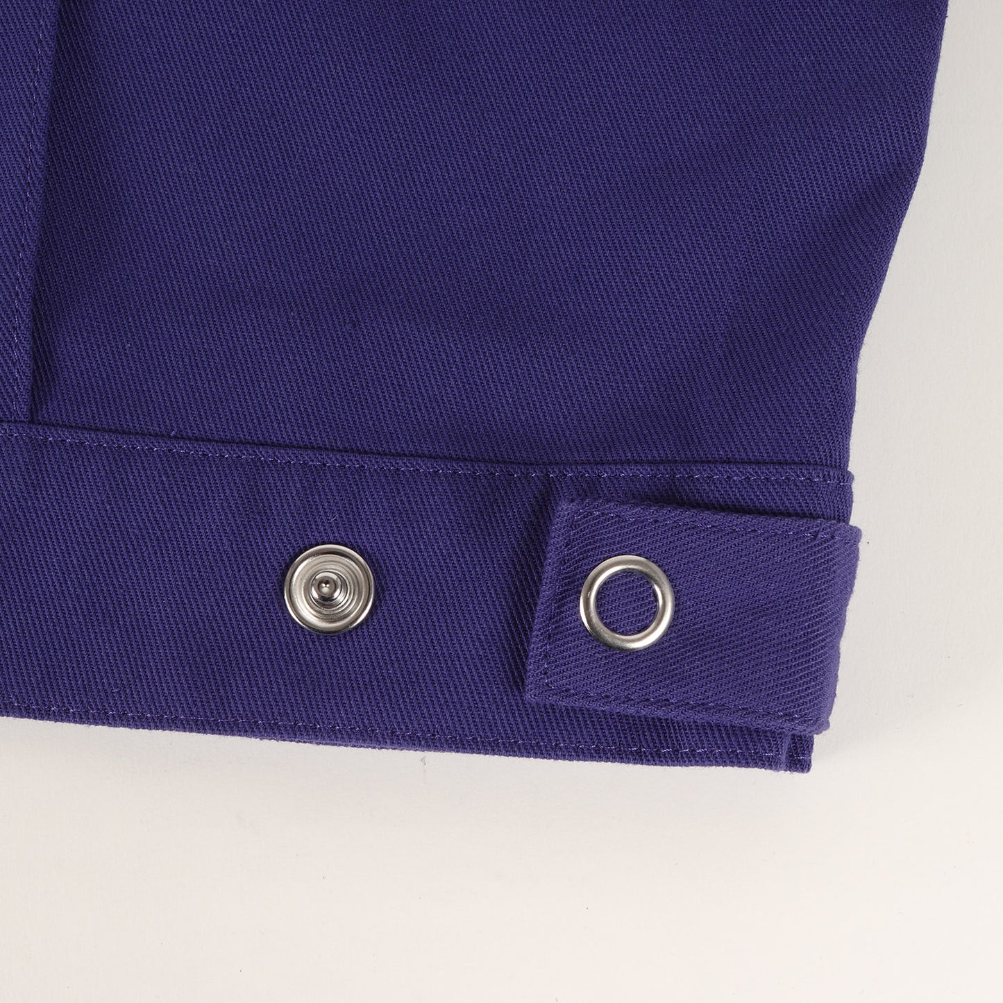 ヘビーツイル スナップボタン ワイド ワークジャケット(Ourle Twill Overshirt B90722)