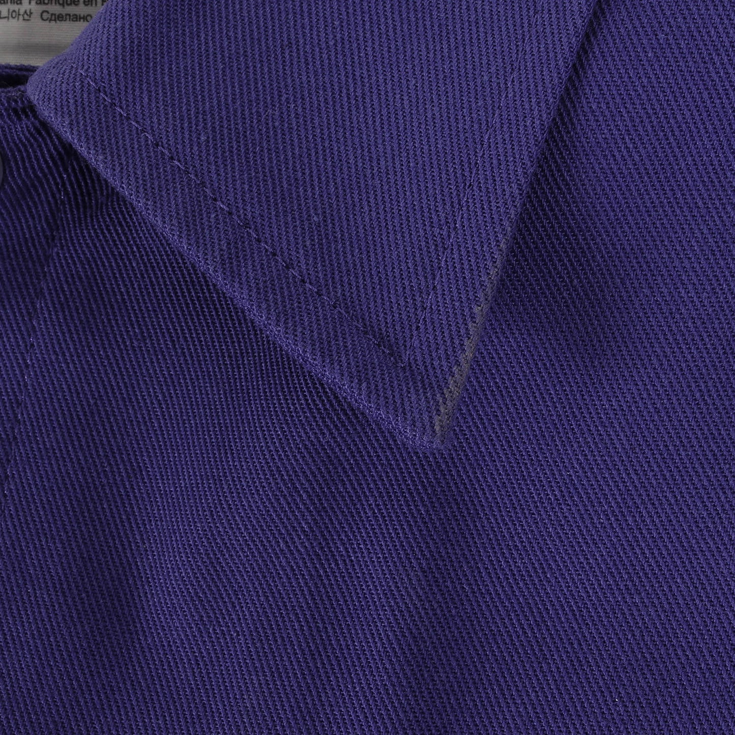 ヘビーツイル スナップボタン ワイド ワークジャケット(Ourle Twill Overshirt B90722)