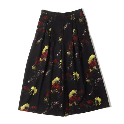 23AW ツータック カーネーション フローラル バギー スラックス パンツ (CARNATION 2TUCK WIDE FLARE SLACKS 2223-568)