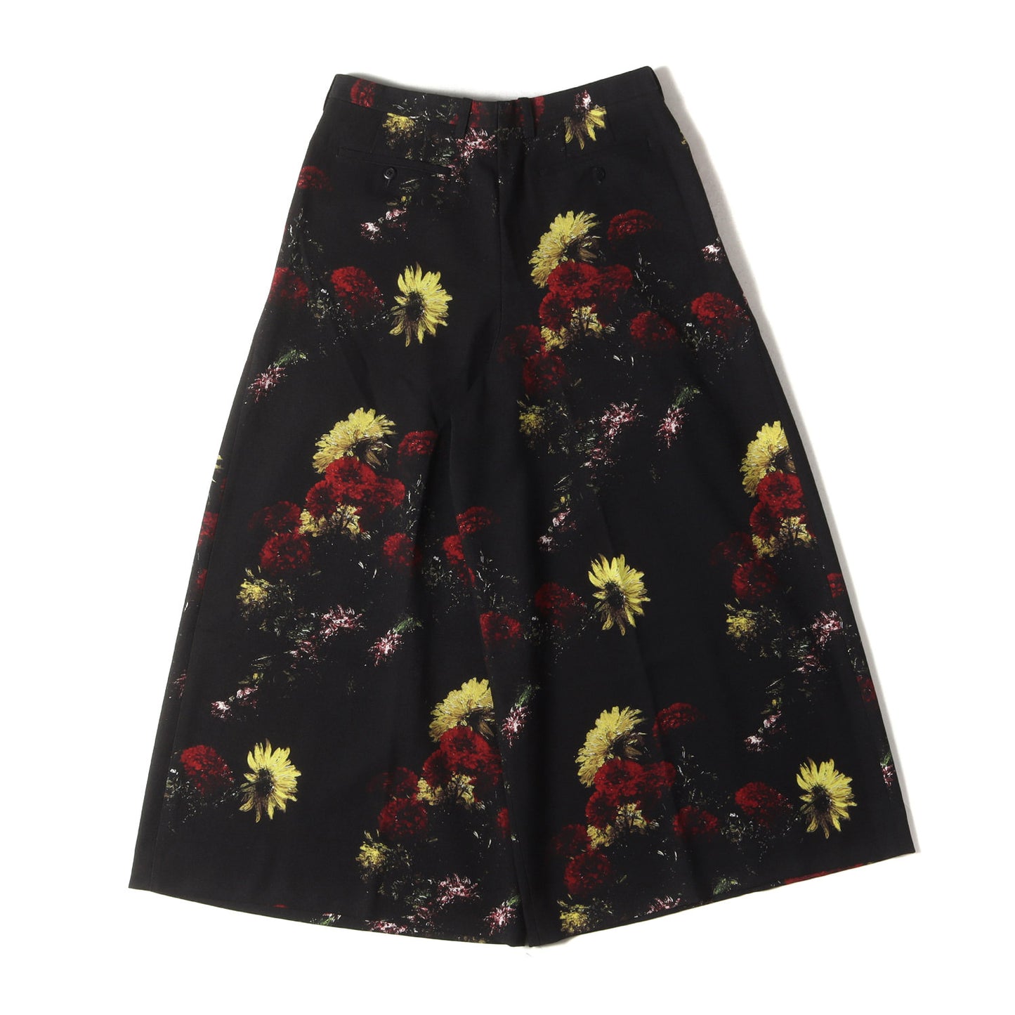 23AW ツータック カーネーション フローラル バギー スラックス パンツ (CARNATION 2TUCK WIDE FLARE SLACKS 2223-568)