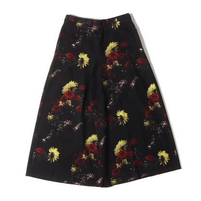 23AW ツータック カーネーション フローラル バギー スラックス パンツ (CARNATION 2TUCK WIDE FLARE SLACKS 2223-568)