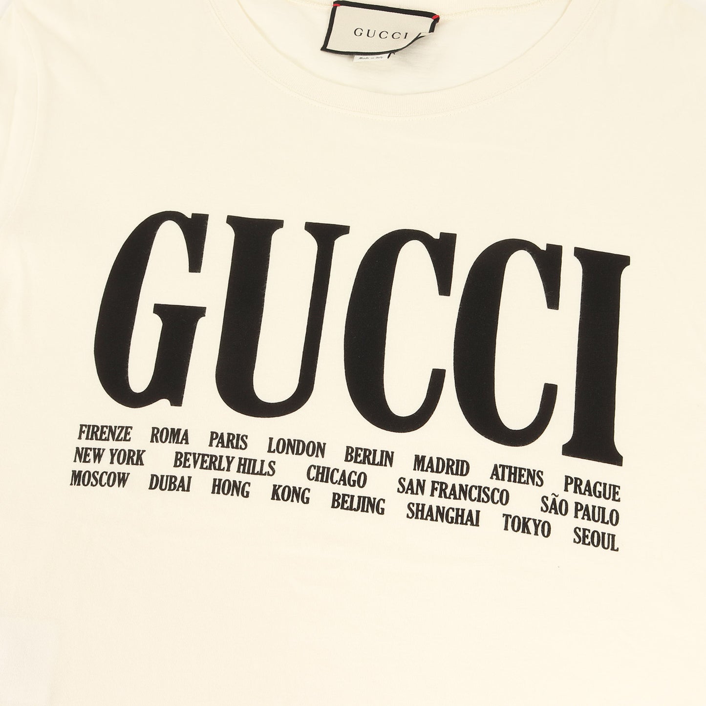 シティ ロゴ Tシャツ (Cities Logo Print Tee 492347 X3M22)