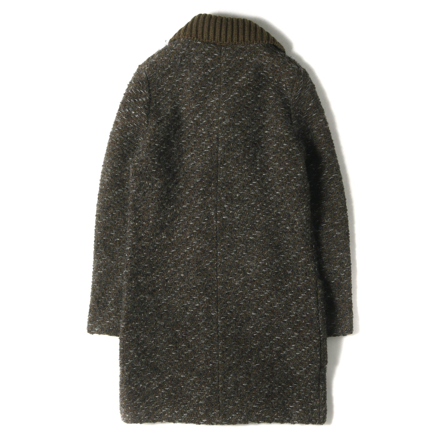 ドンキーカラー メランジ モヘア混ニット 8B コート / tricot MADE IN JAPAN