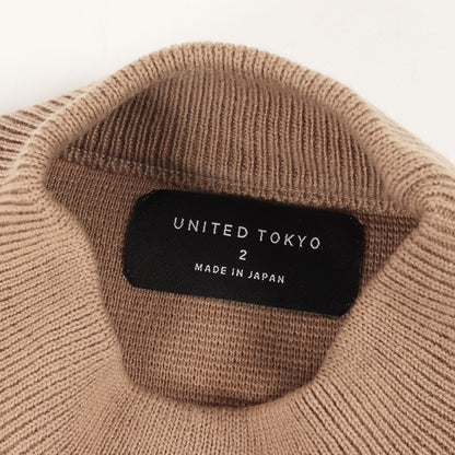 ウール ミラノリブ モックネック ニット (132630011)