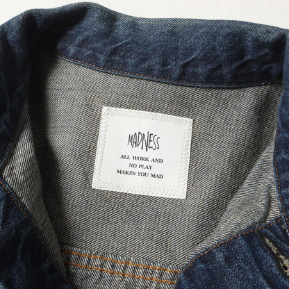 23AW × MADNESS デニム トラッカー ジャケット (NHMDNS-017pieces)