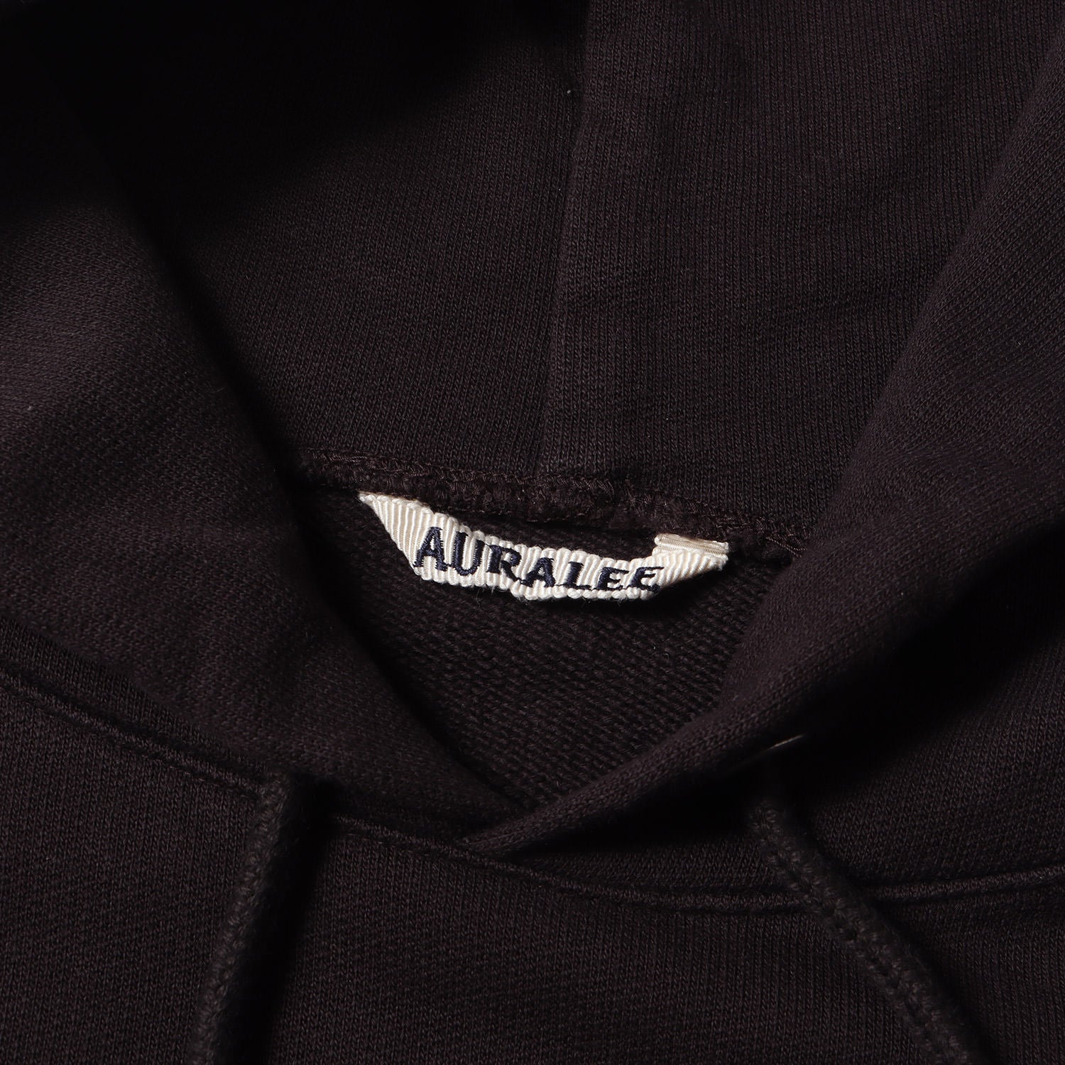 AURALEE オーラリー パーカー ブラック 黒 プルオーバーパーカー（楽天  