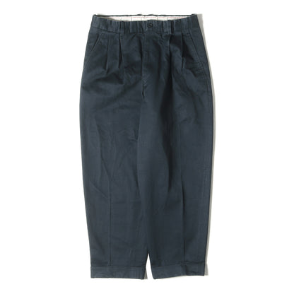 サンホアキン コットン 2タック テーパード チノパンツ(SCYE-2-TUCK-TAPERED-CHINO 5118-81502)