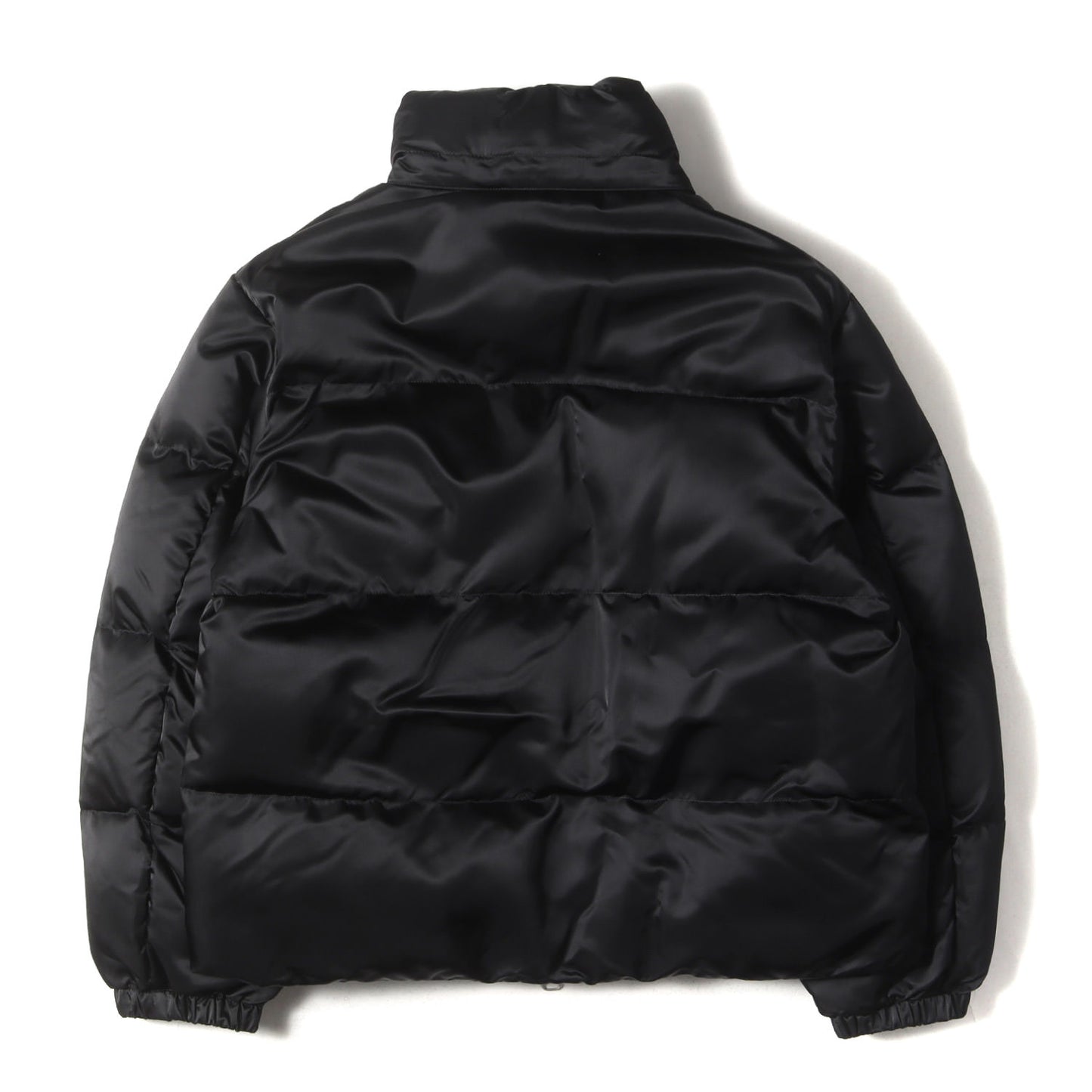 23AW ガーメントダイ ナイロンギャバ スタンドカラー パテッド ブルゾン (TRACE JACKET 1225-343-0010)