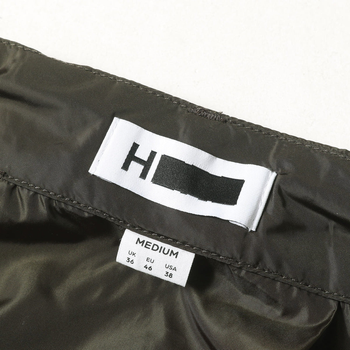 23SS ナイロンタフタ ワイド ミリタリー カーゴパンツ(OLMETEX CRUNCHY CARGO PANTS)