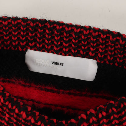 23AW フェアアイル ジャガード ボーダー ニット (WOOL JACQUARD KNIT PULLOVER TV32-XN334) / VIRILIS