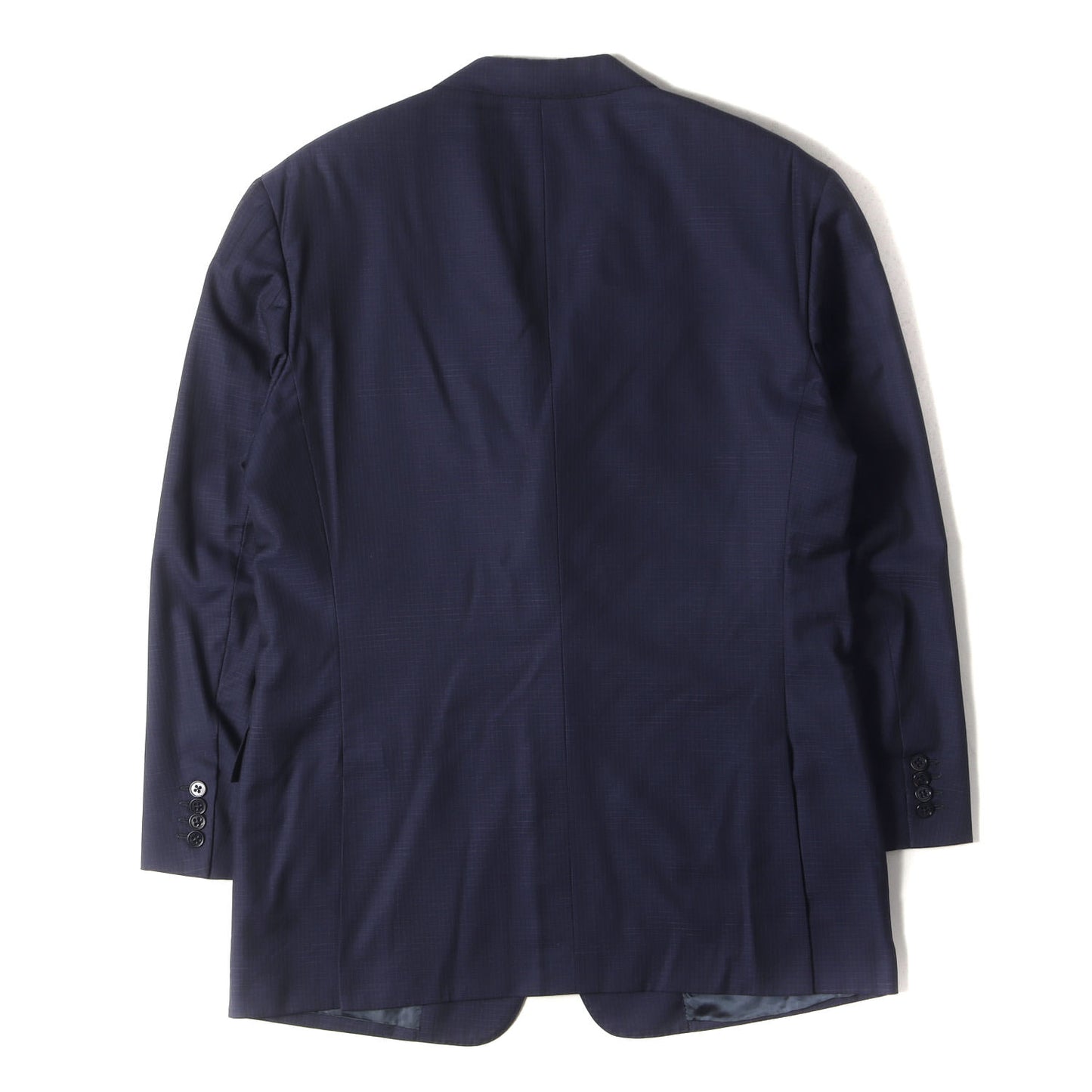グラフチェック ウール 段返り3B テーラード ジャケット / PURPLE LABEL MADE IN ENGLAND
