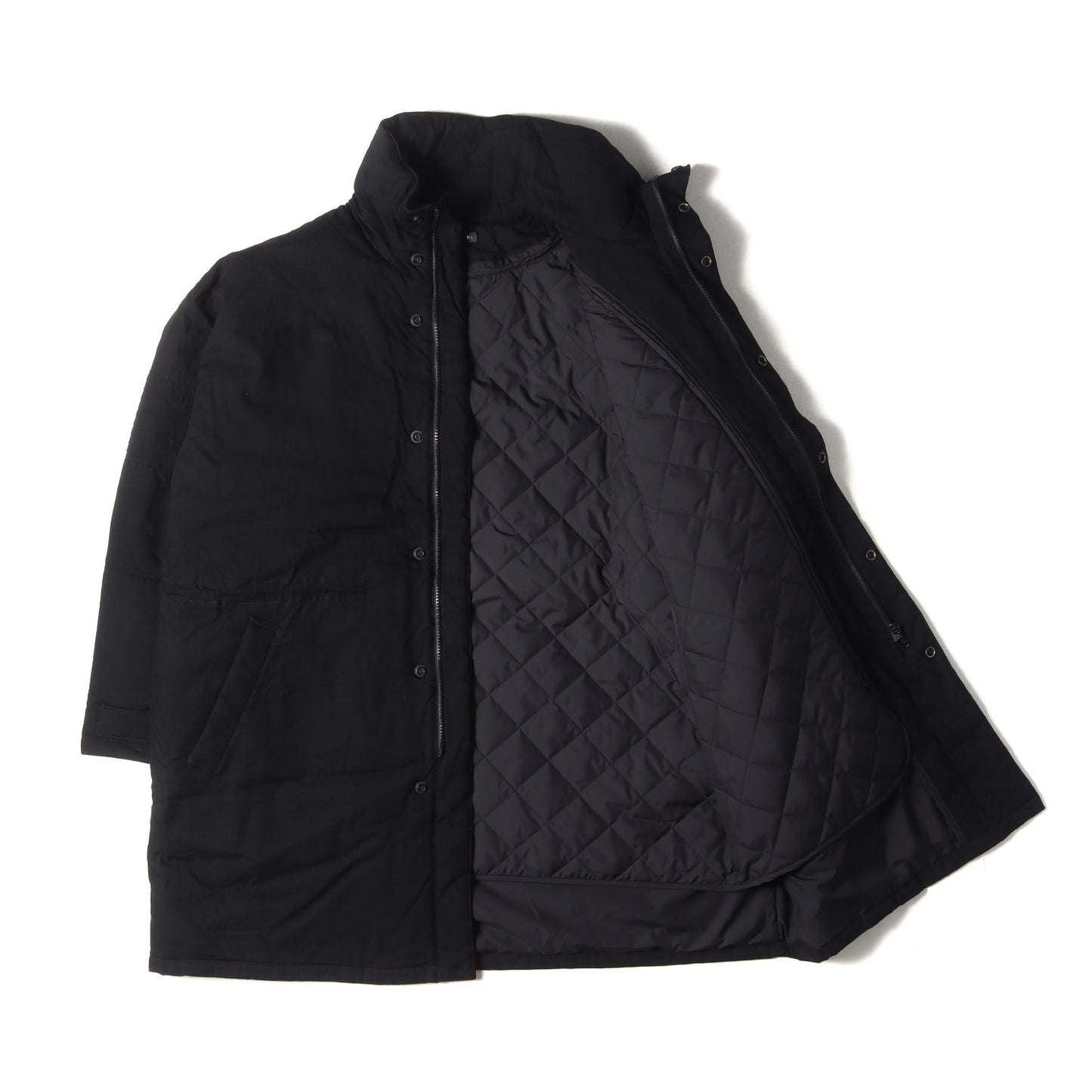 24AW パテッド ナイロン デニム コート (Nylon Denim Long Padded CT 2411-9003)