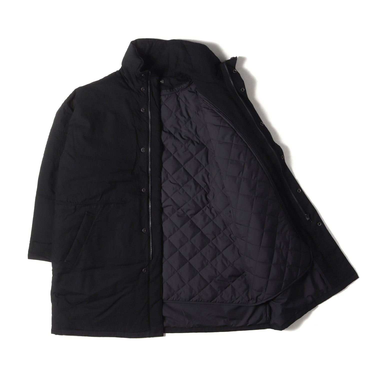 MINEDENIM (マインデニム) 24AW パテッド ナイロン デニム コート 