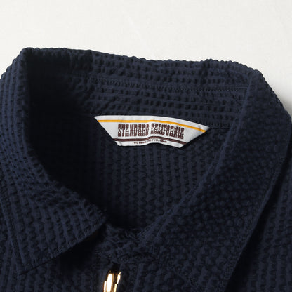 24SS シアサッカー ハリントン ジャケット (SD Seersucker Harrington Jacket)