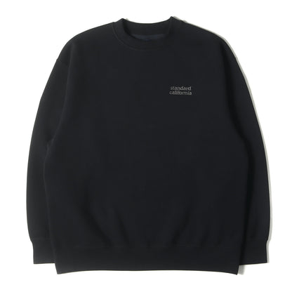 24AW ワンポイント ロゴ 刺繍 ダンボール天竺 スウェット (SD Tech Warm Sweat)
