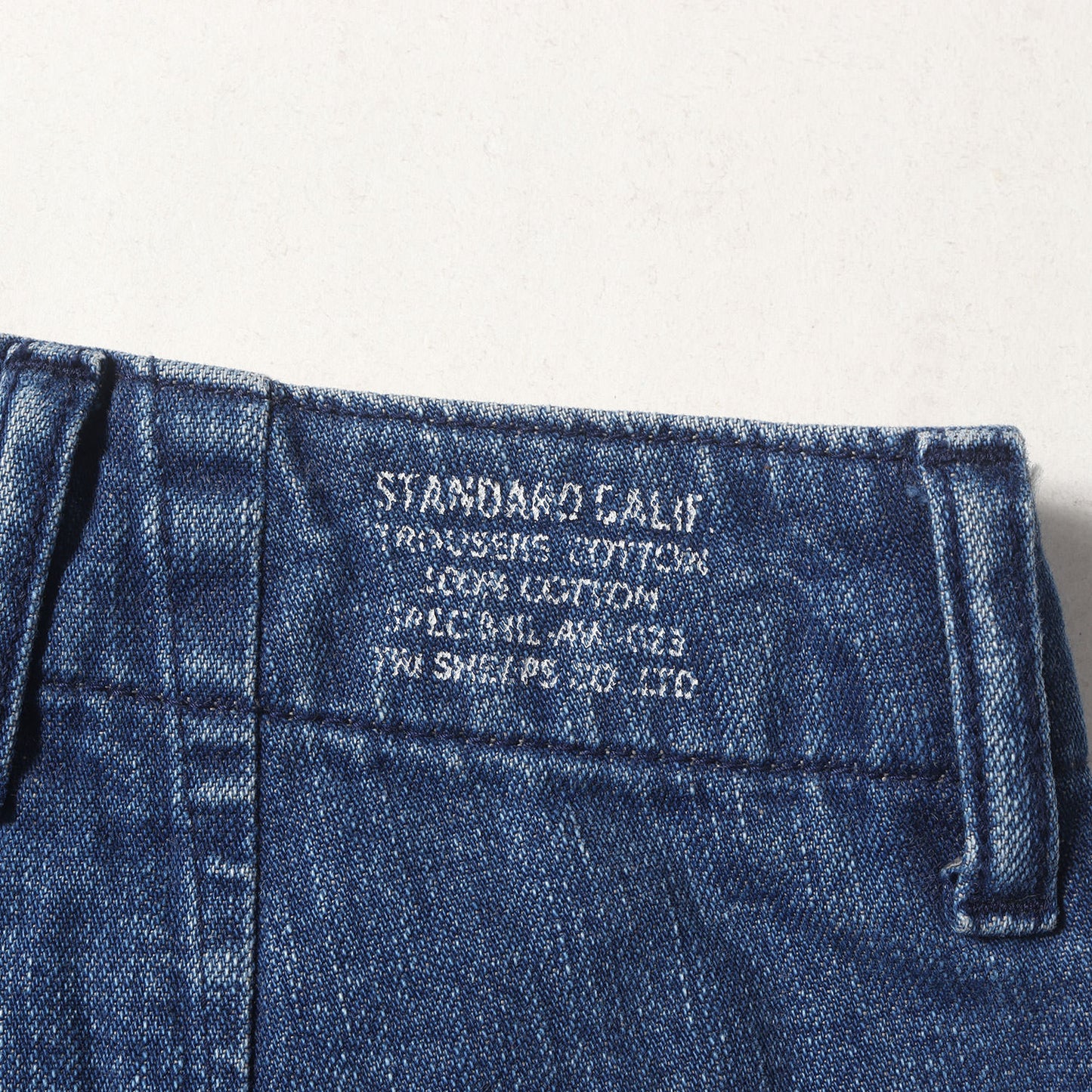 23AW ヴィンテージ加工 41カーキタイプ デニムパンツ(SD 41Khaki Denim Pants Vintage Wash)