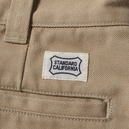 ワイド テーパード ワーク チノパンツ(SD T/C Work Pants WT)