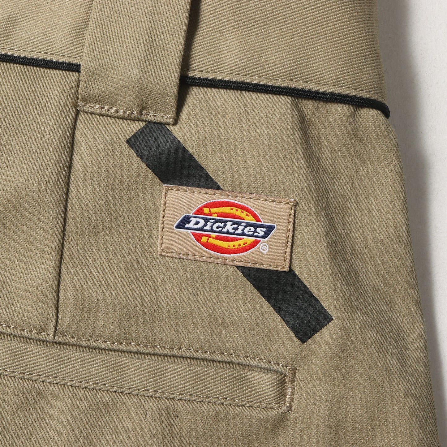 ×Dickies パイピング T/Cツイル ワーク チノパンツ(Piping Pants)