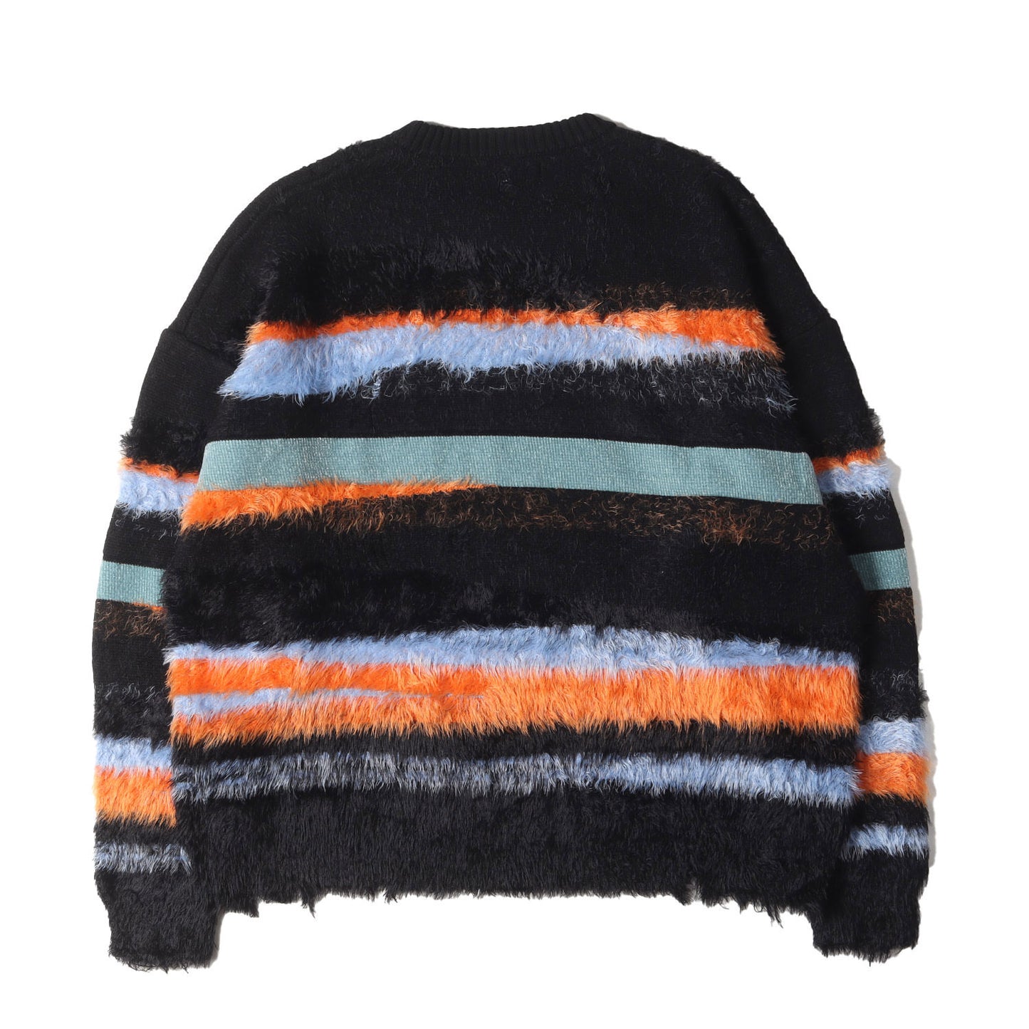 24AW マルチ ファブリック ボーダー ニット (MULTI BORDER KNIT 24A-KNL314-WL)