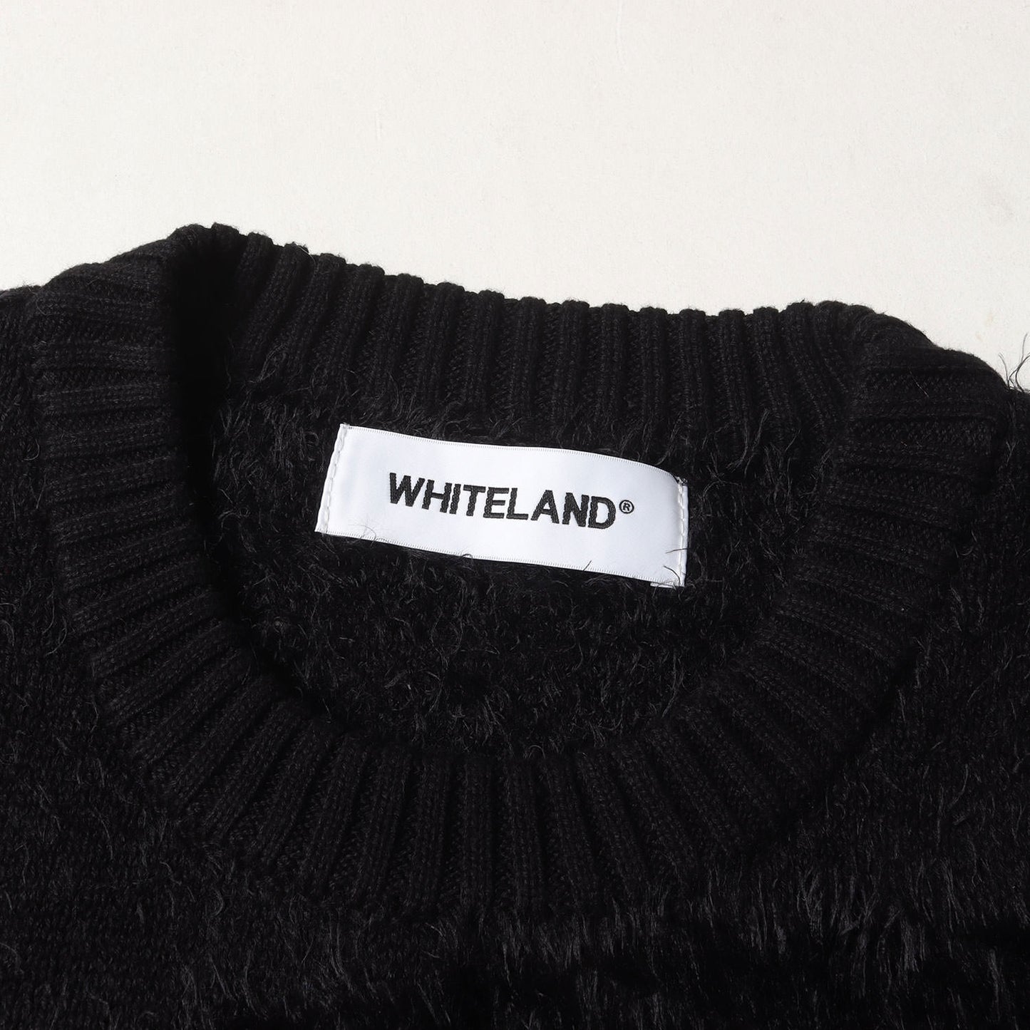 24AW マルチ ファブリック ボーダー ニット (MULTI BORDER KNIT 24A-KNL314-WL)