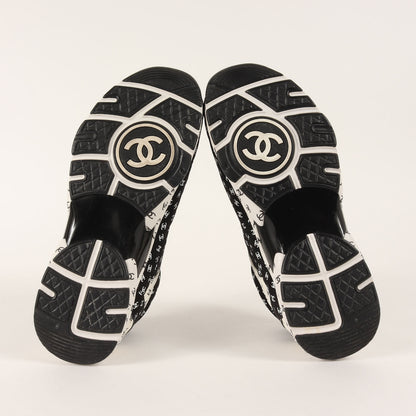 22AW ココマーク スウェード スニーカー (All Over Cc Logo Low Top Trainer Sneaker G39232)