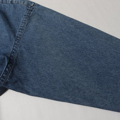 22AW オーバーサイズ ウォッシュド デニム ボタンダウンシャツ(BD Denim Shirt 22AAP-02-08H)