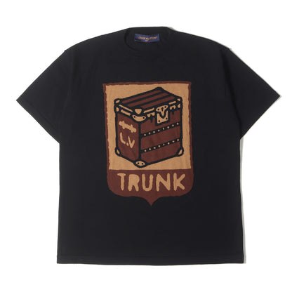 25SS インターシャ クルーネック ショートスリーブ コットン ニット (1AFIWY)