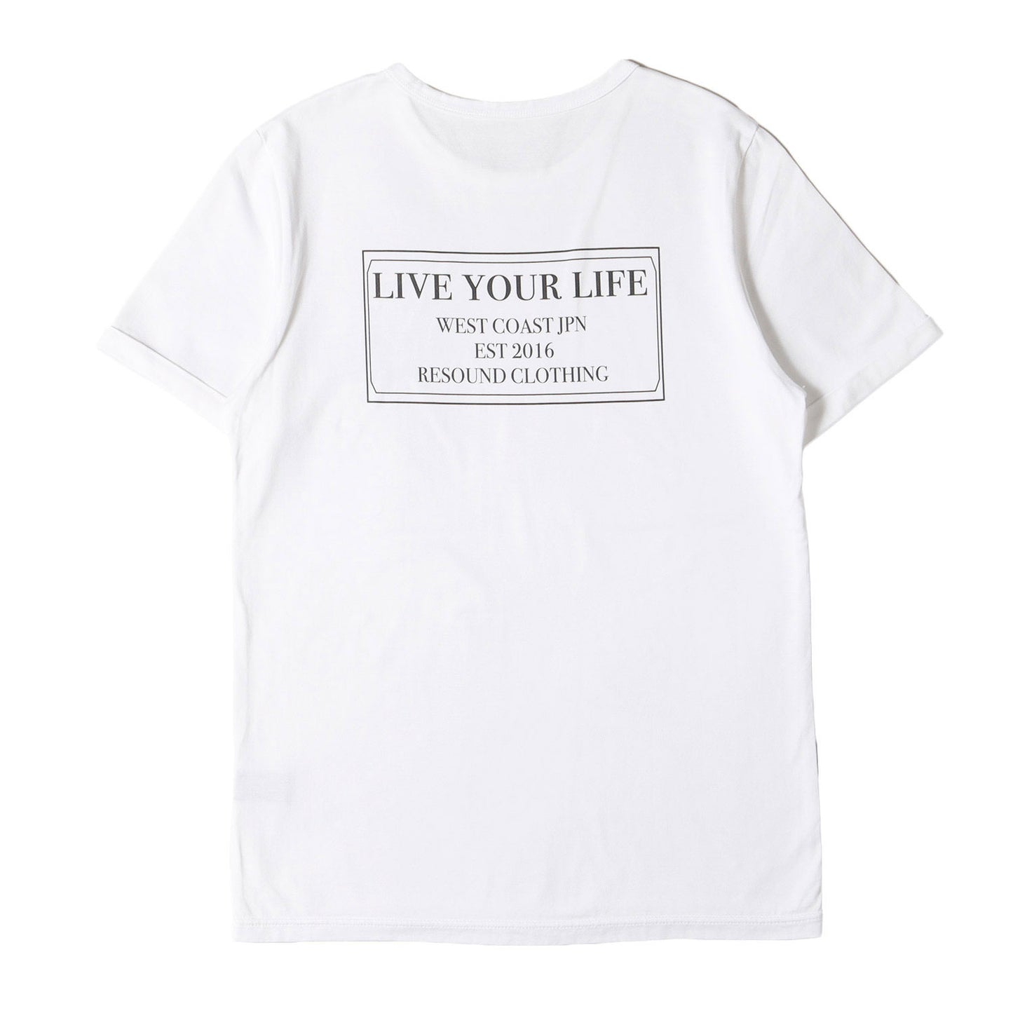 24SS ボックス ロゴ ヘビーウェイト バインダーネック Tシャツ (CREW OVER TEE)