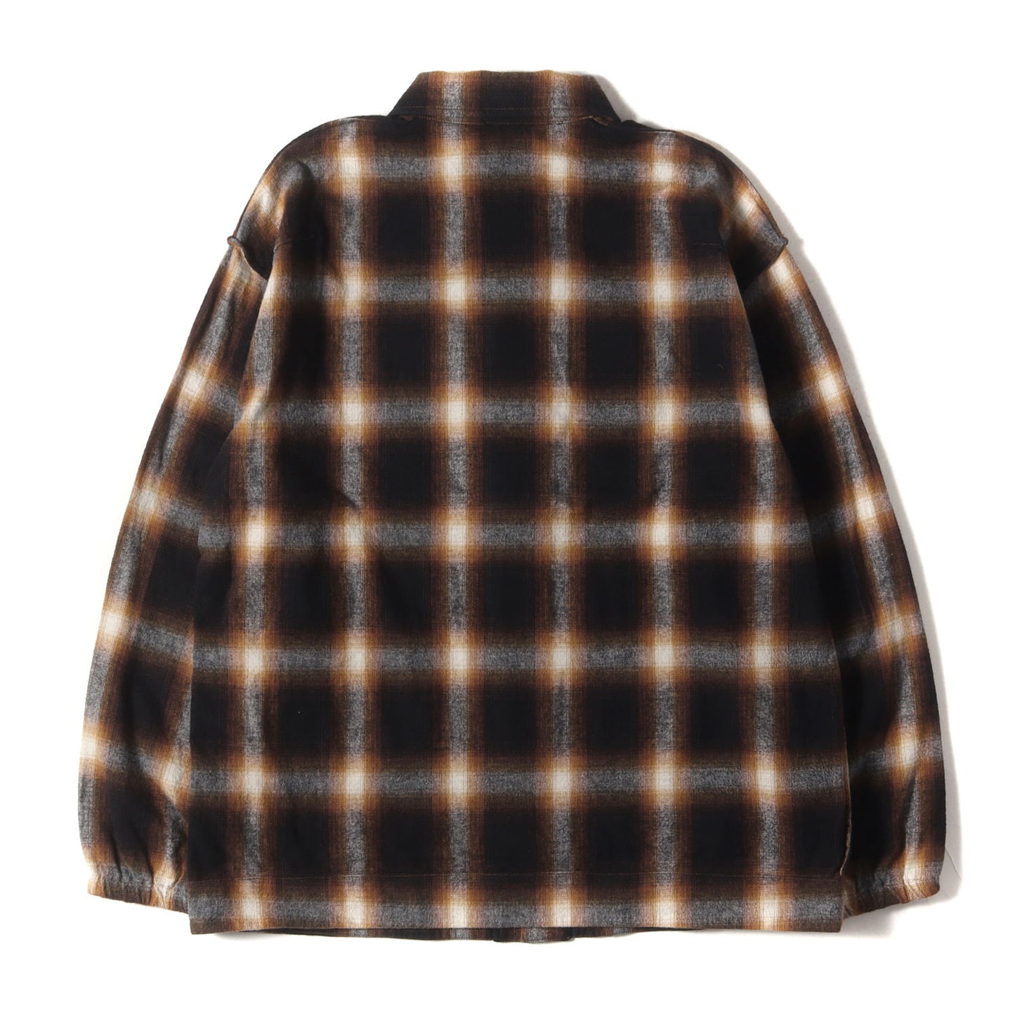 24AW オンブレチェック フランネル ナイトシャツ (NIGHT SHIRT HOMBRE PLAID PD-242-FST-011)
