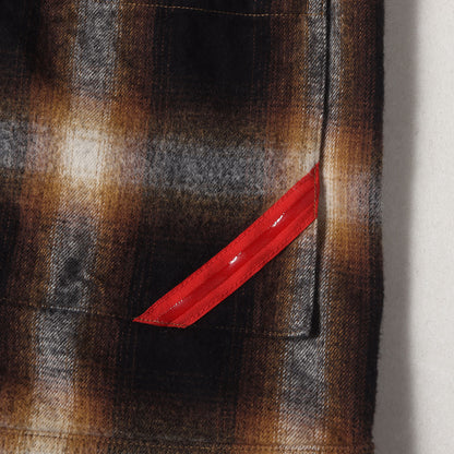 24AW オンブレチェック フランネル ナイトシャツ (NIGHT SHIRT HOMBRE PLAID PD-242-FST-011)
