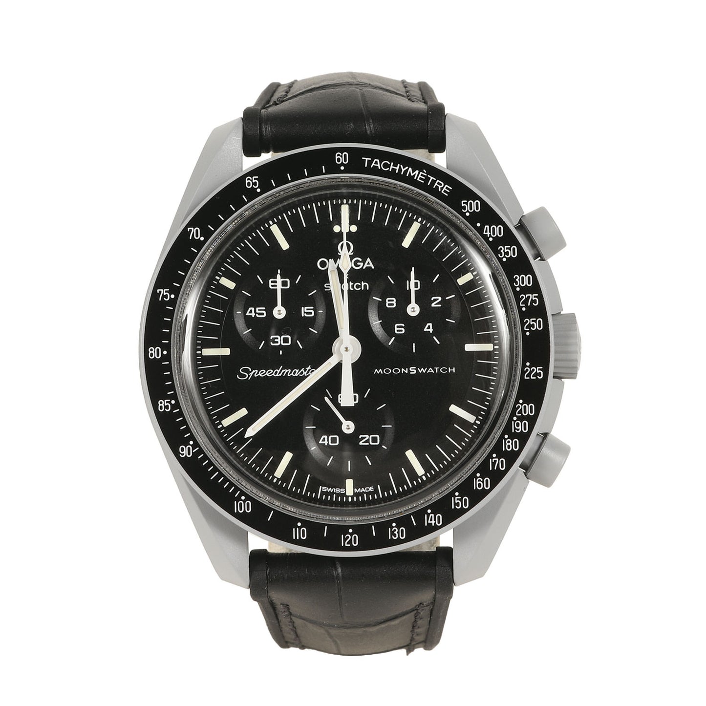 × Swatch MISSION TO THE MOON クォーツ ウォッチ (SO33M100)