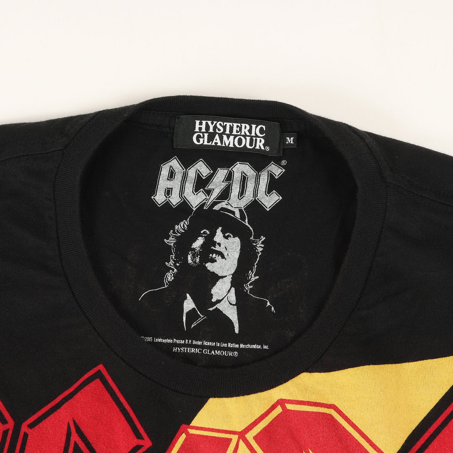 × AC/DC SUMMER VACATION TOUR Tシャツ (0251CT10) / アンガス・ヤング&ブライアン・ジョンソン