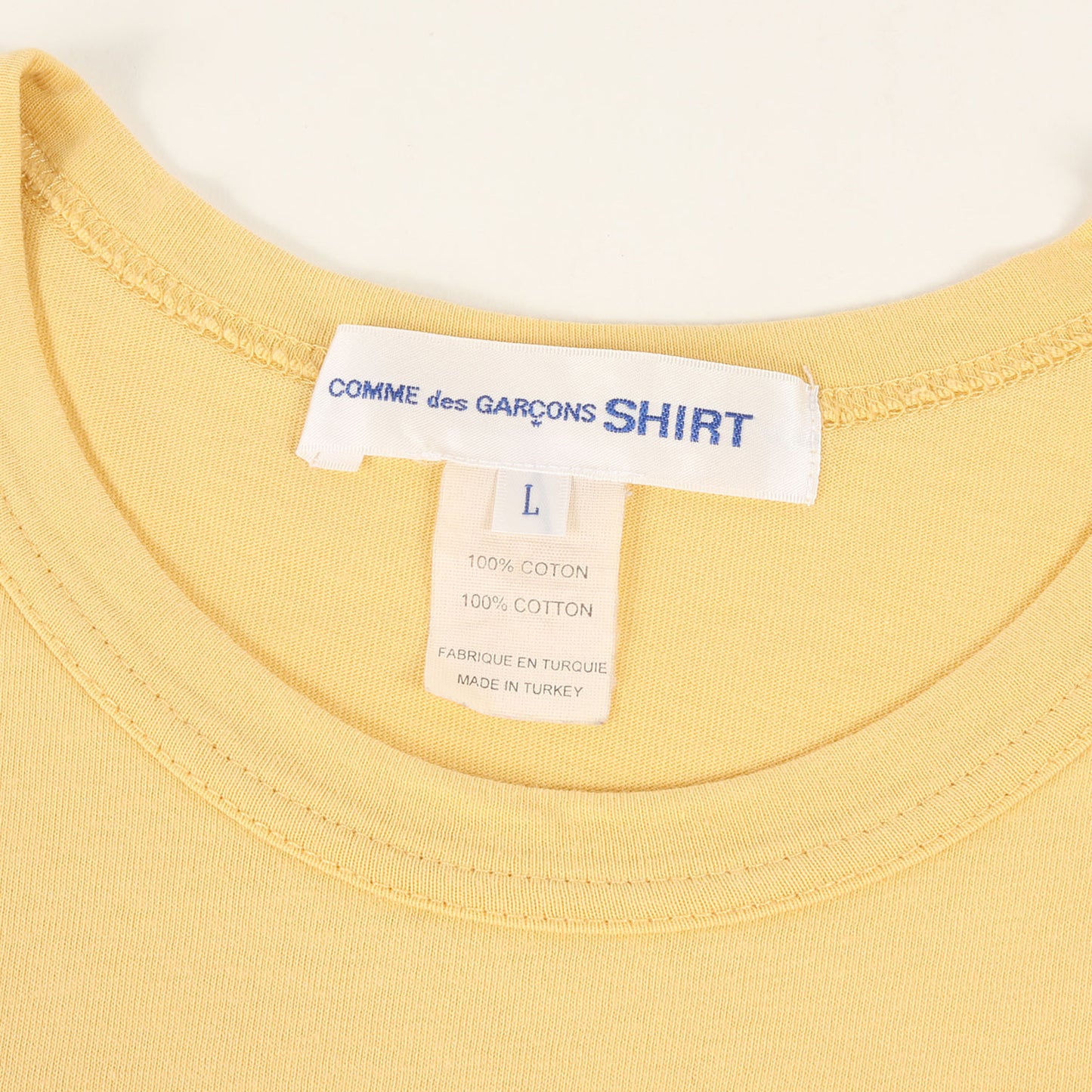 ワンポイント ロゴ バインダーネック Tシャツ (FG-T020)