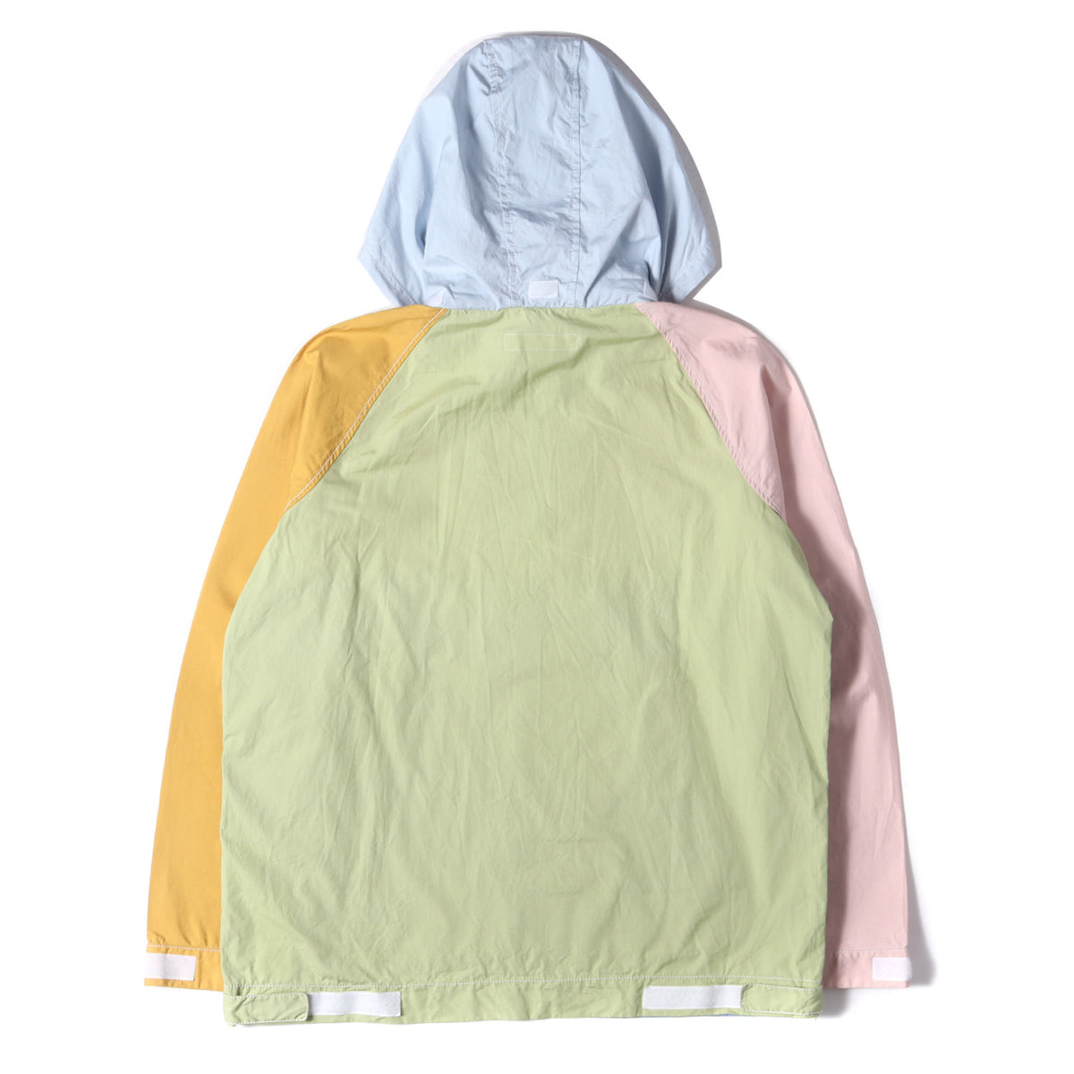マルチカラー ブロック ハーフジップ プルオーバー ジャケット (Colour Block Half Zip Jacket)