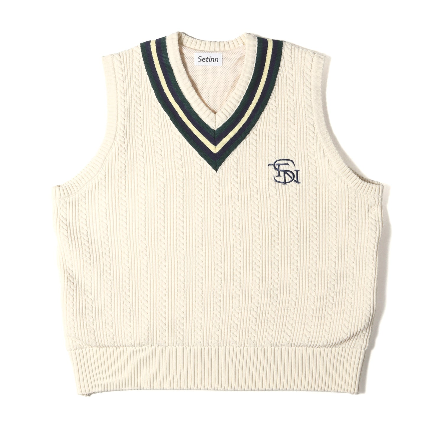 チルデン Vネック ポリ ニット ベスト (CEREMONY VEST 86-05-0001-142)