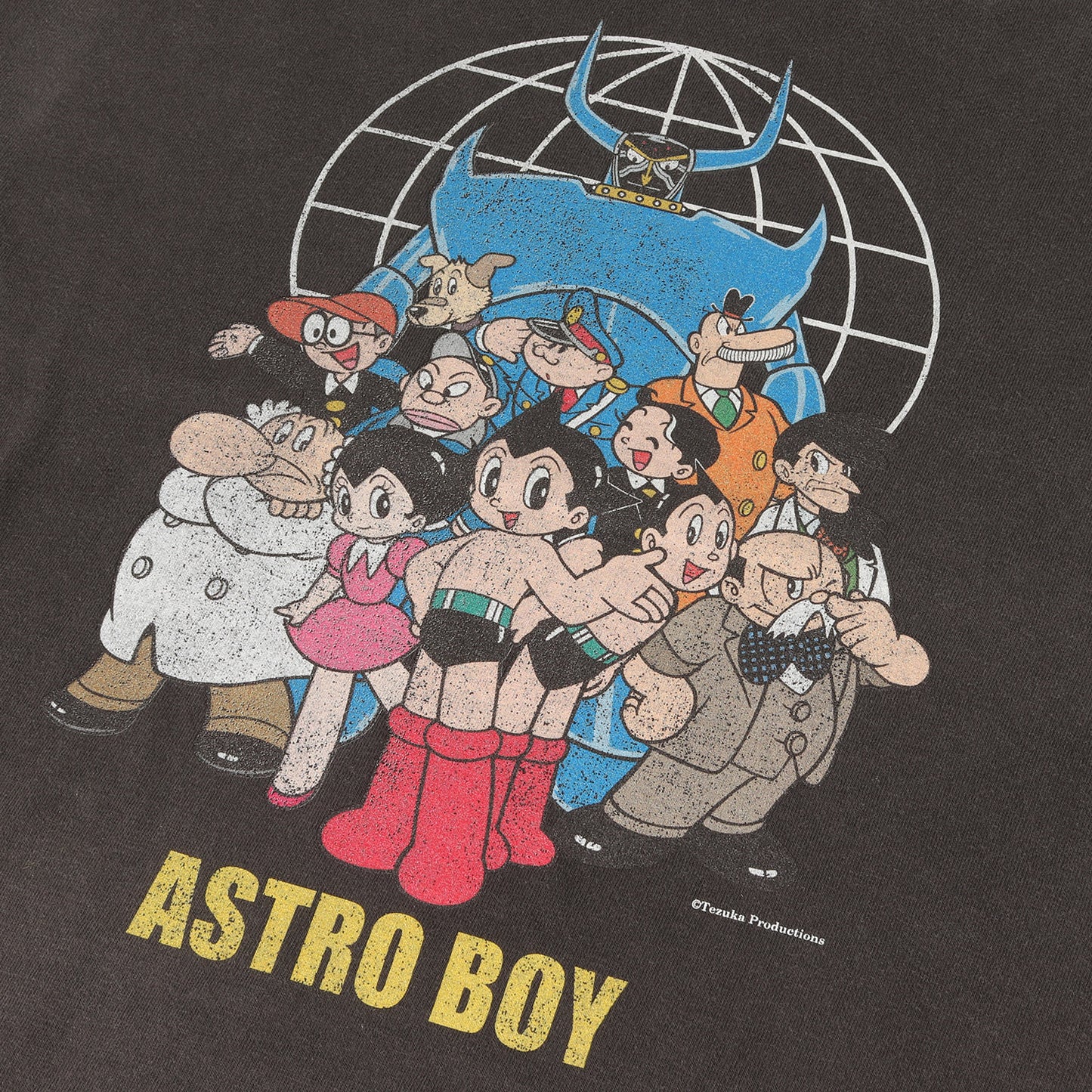 24SS × Tezuka Productions ピグメント グラフィック Tシャツ (STUDIOUS×鉄腕アトム Vintage ASTRO BOY 114422014)