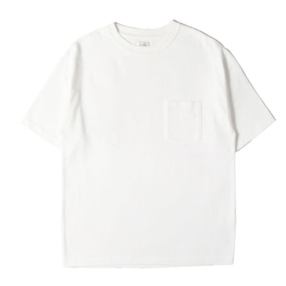 スビンコットン10/-度詰吊り天竺 ポケット Tシャツ (CSLM-106M)
