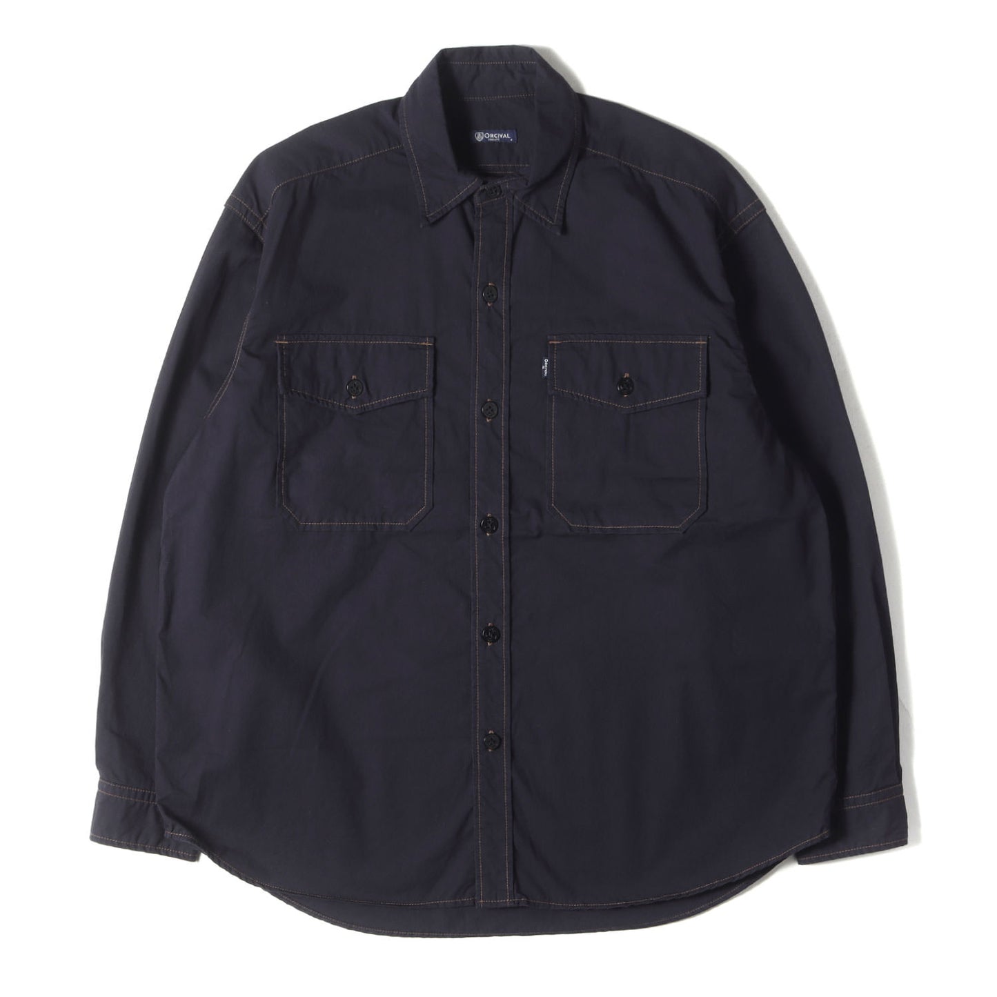 U.S.NAVY コットンブロード CPO シャツ (OR-B0194 HDT)