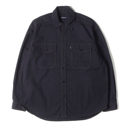 U.S.NAVY コットンブロード CPO シャツ (OR-B0194 HDT)