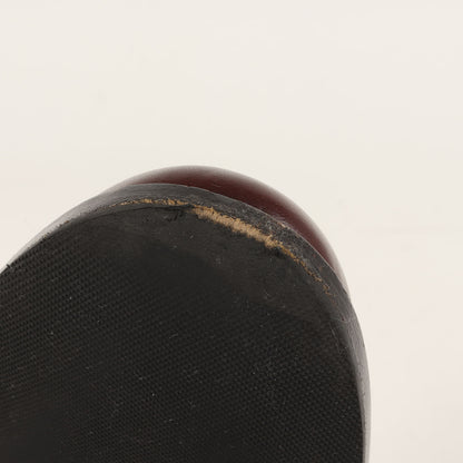 ダブルモンクストラップ ストレートチップ レザー シューズ