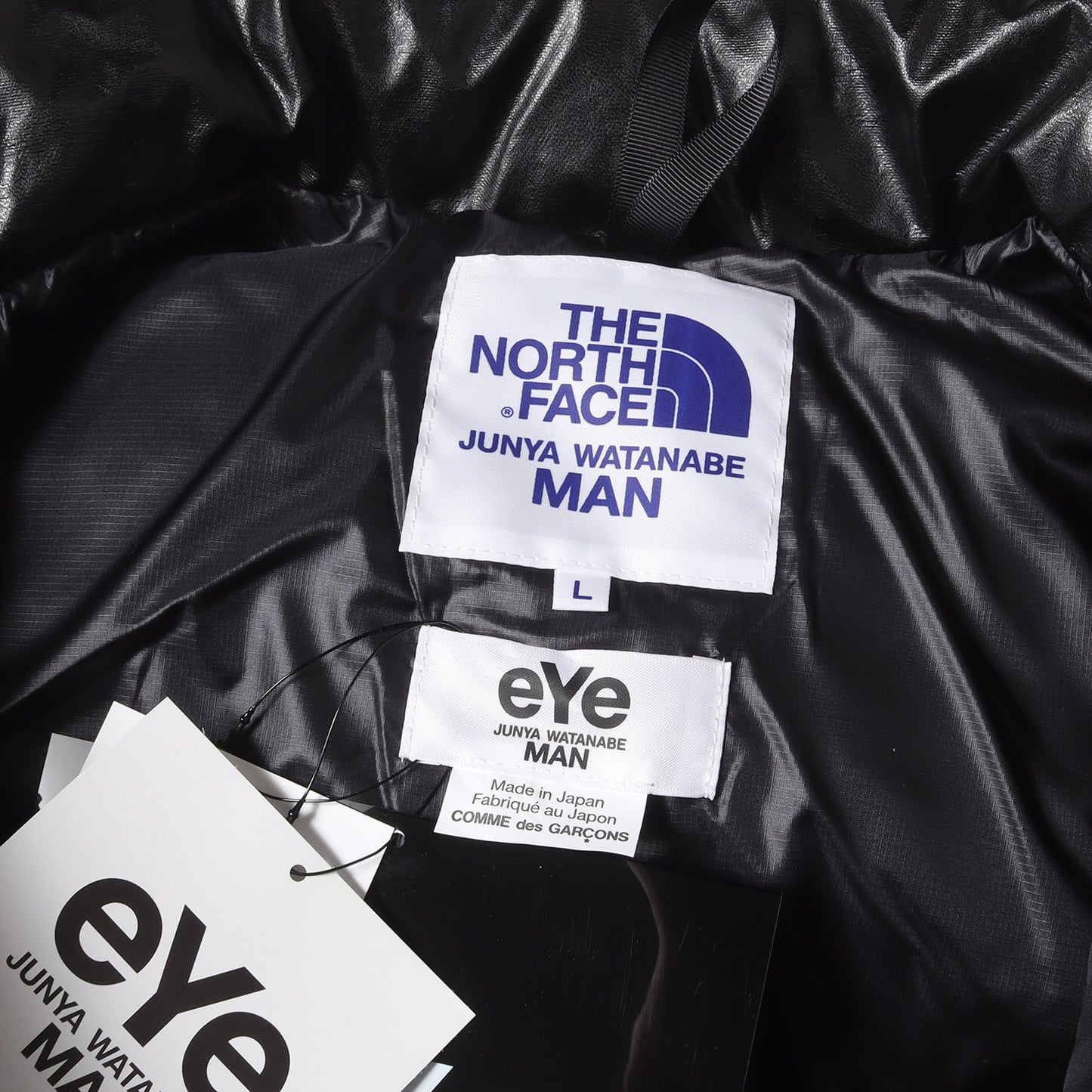 24AW × THE NORTH FACE シンセティックレザー ヌプシ ダウンジャケット (WN-J911)