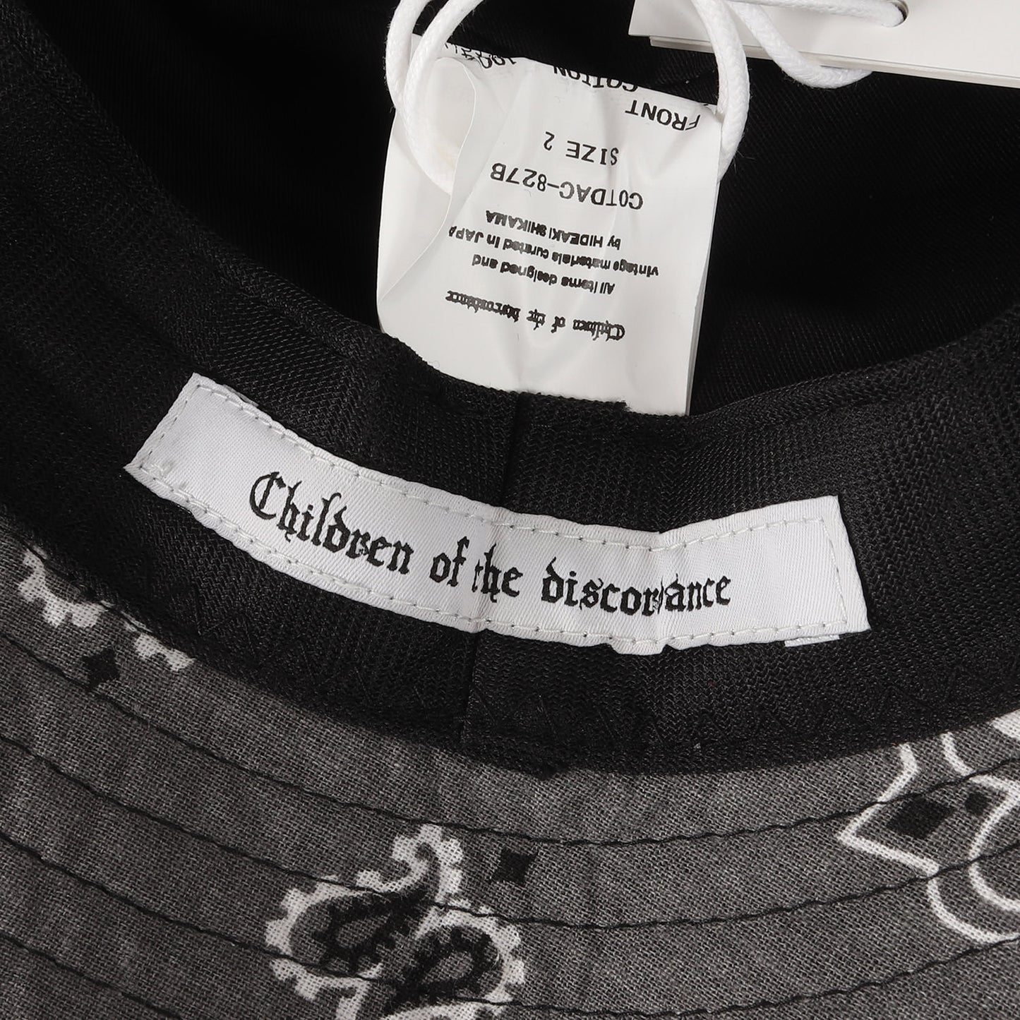 ヴィンテージリメイク バンダナ バケットハット(BANDANA BUCKET HAT)