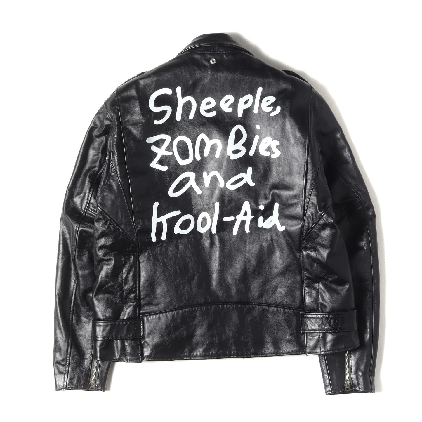 22AW × Schott × MADSAKI ステアハイドレザー ワンスター ダブル ライダースジャケット (Leather Blouson 22-02878M)