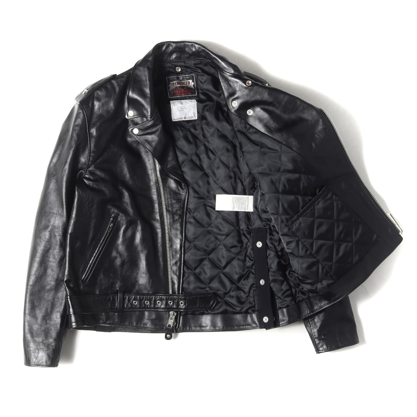 22AW × Schott × MADSAKI ステアハイドレザー ワンスター ダブル ライダースジャケット (Leather Blouson 22-02878M)