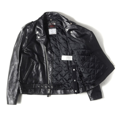 22AW × Schott × MADSAKI ステアハイドレザー ワンスター ダブル ライダースジャケット (Leather Blouson 22-02878M)