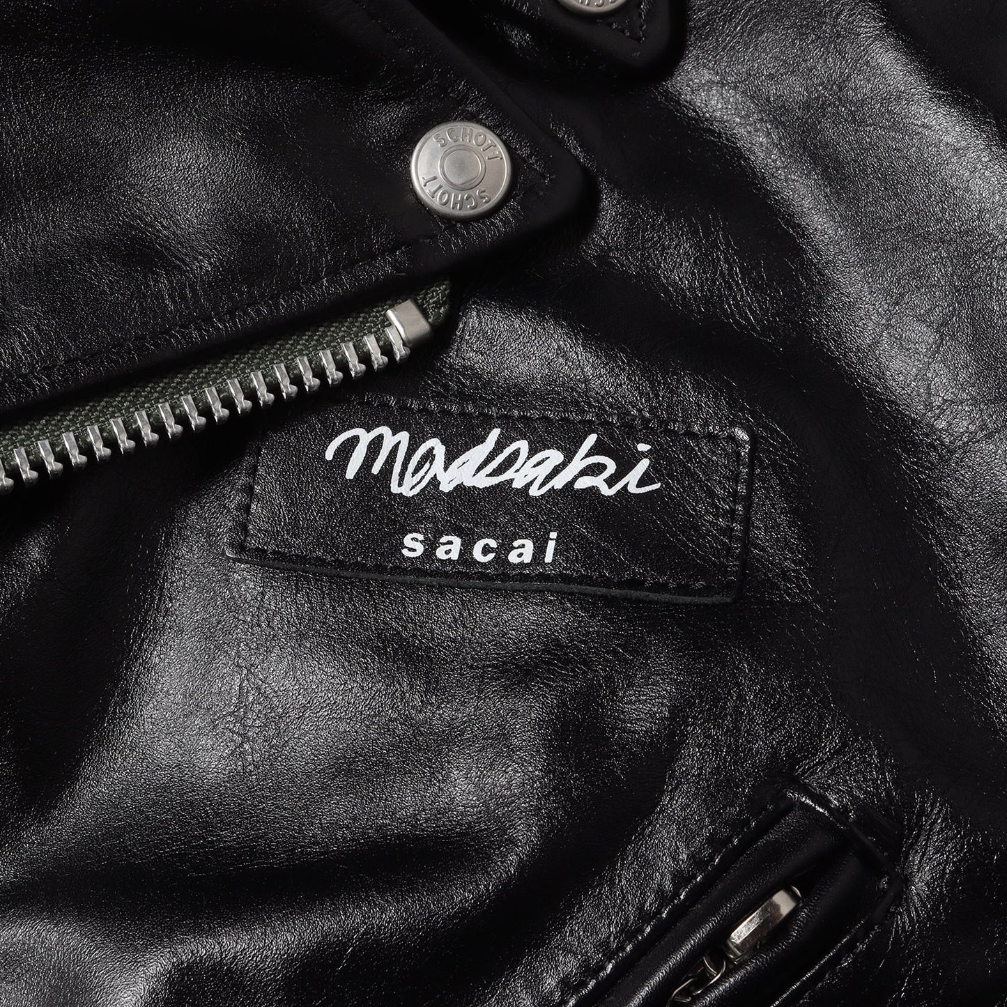 22AW × Schott × MADSAKI ステアハイドレザー ワンスター ダブル ライダースジャケット (Leather Blouson 22-02878M)